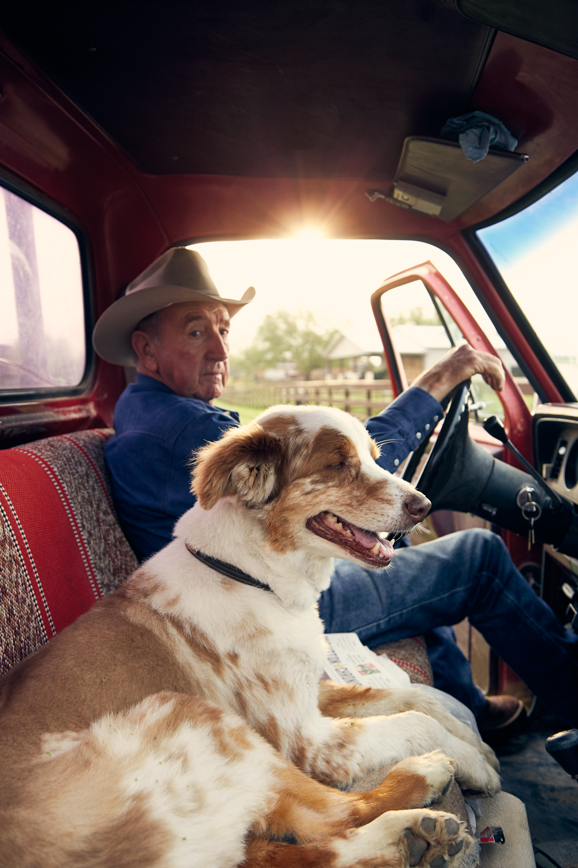 A Cowboy and his Dog | Lifestyle Photography