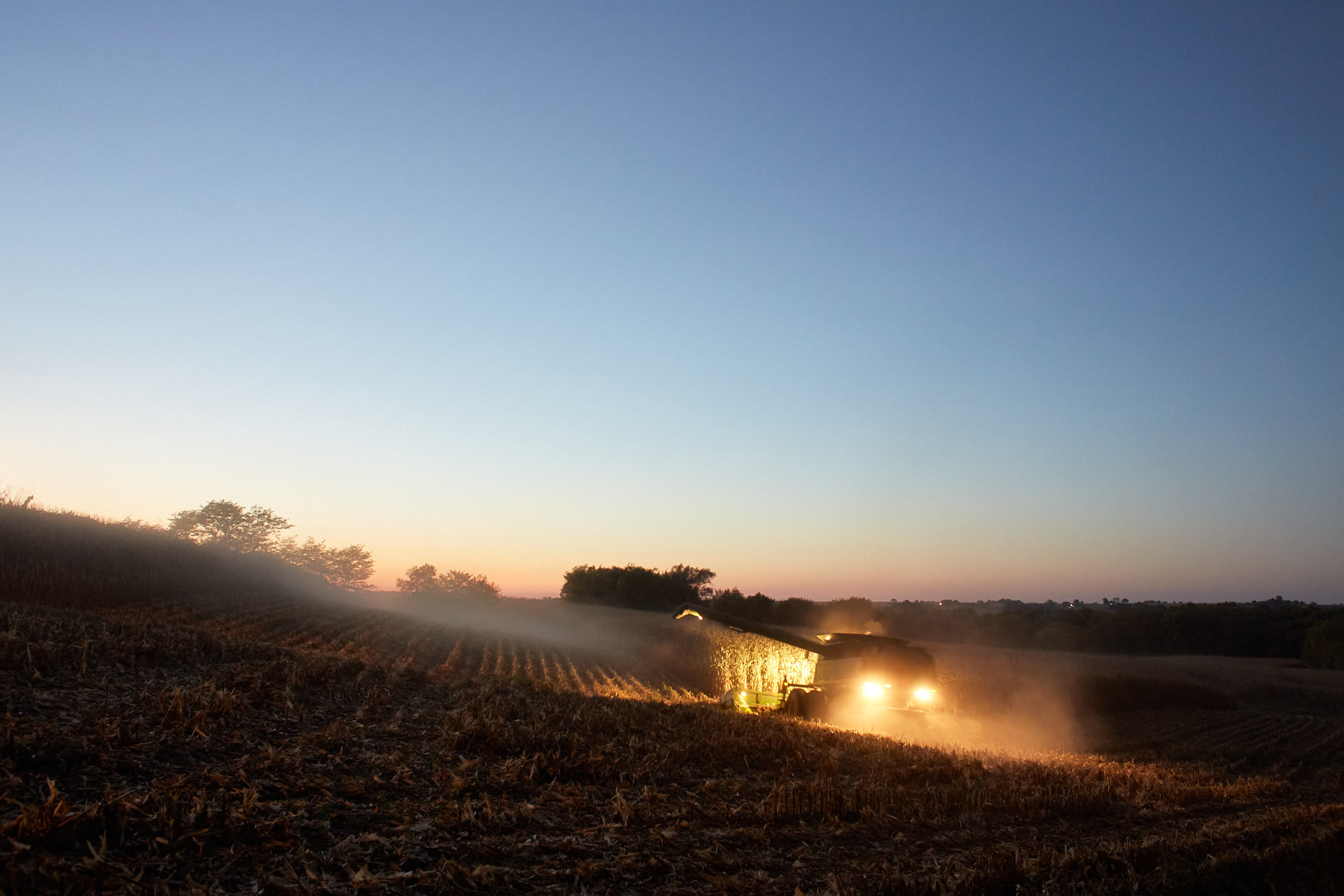 Dusk Harvest | Agriculture Lifestyle Photography