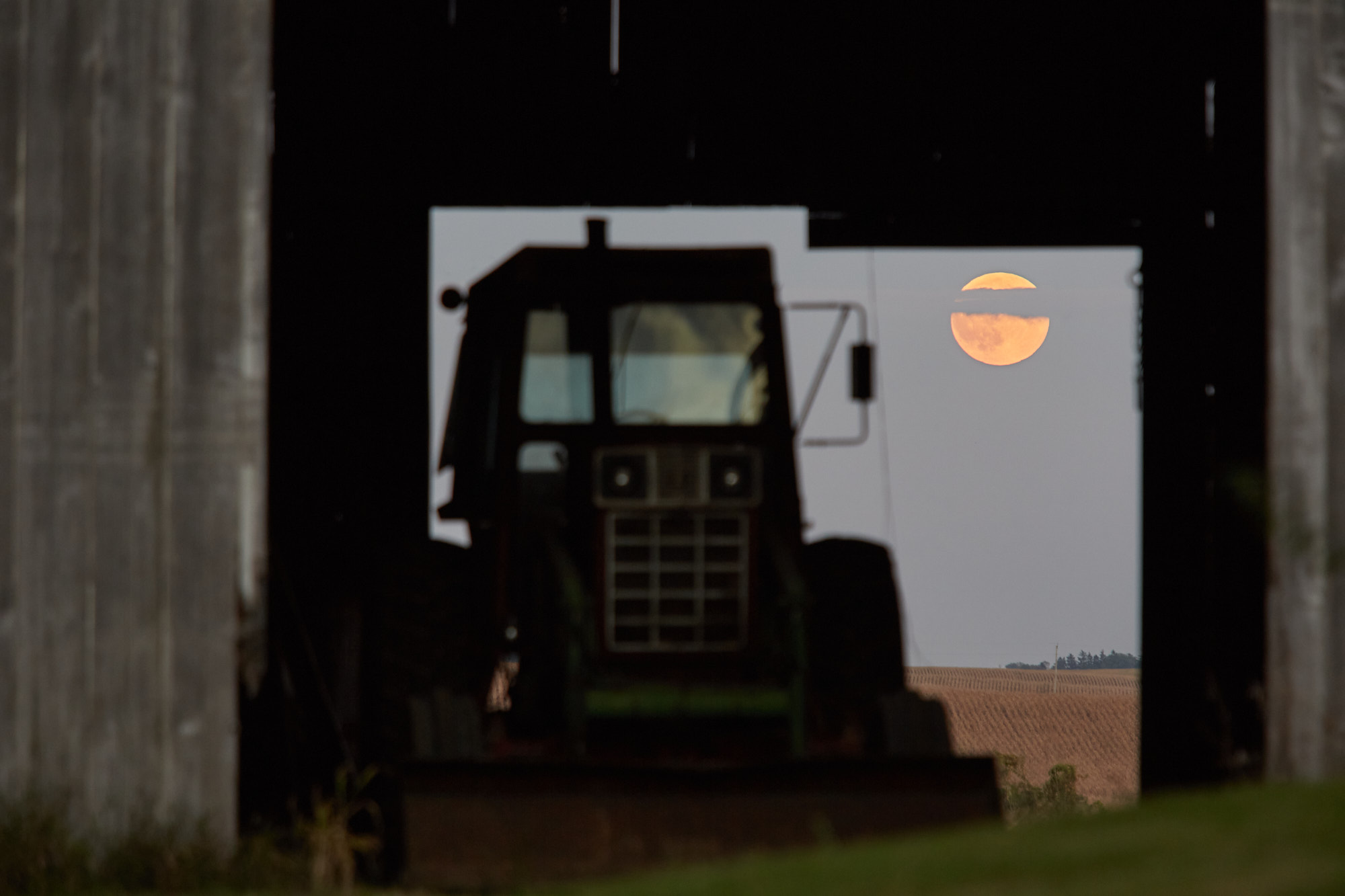 Full Moon on the Farm | Agriculture Lifestyle Photography