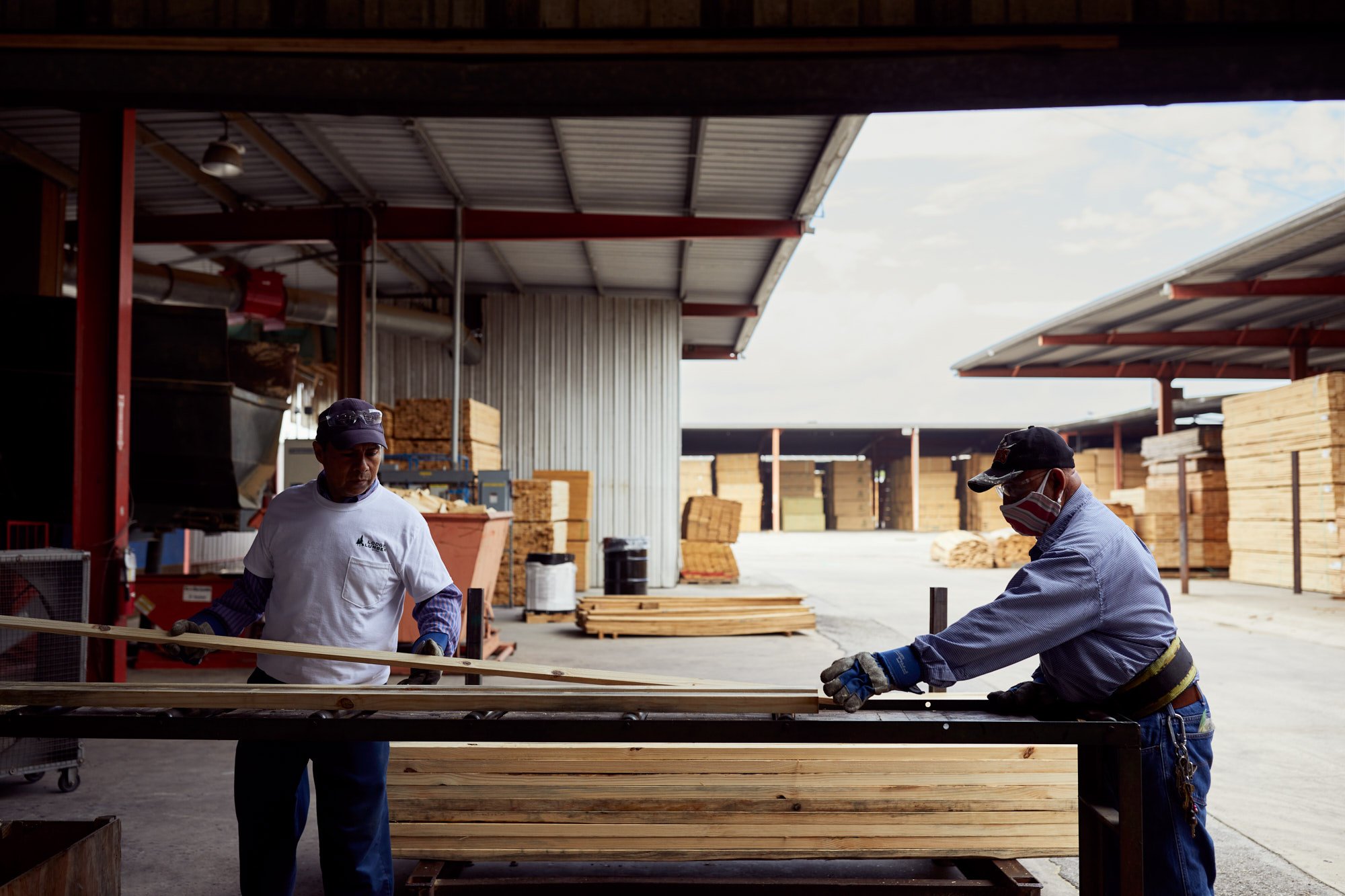 Two Men Working | Industrial Photography