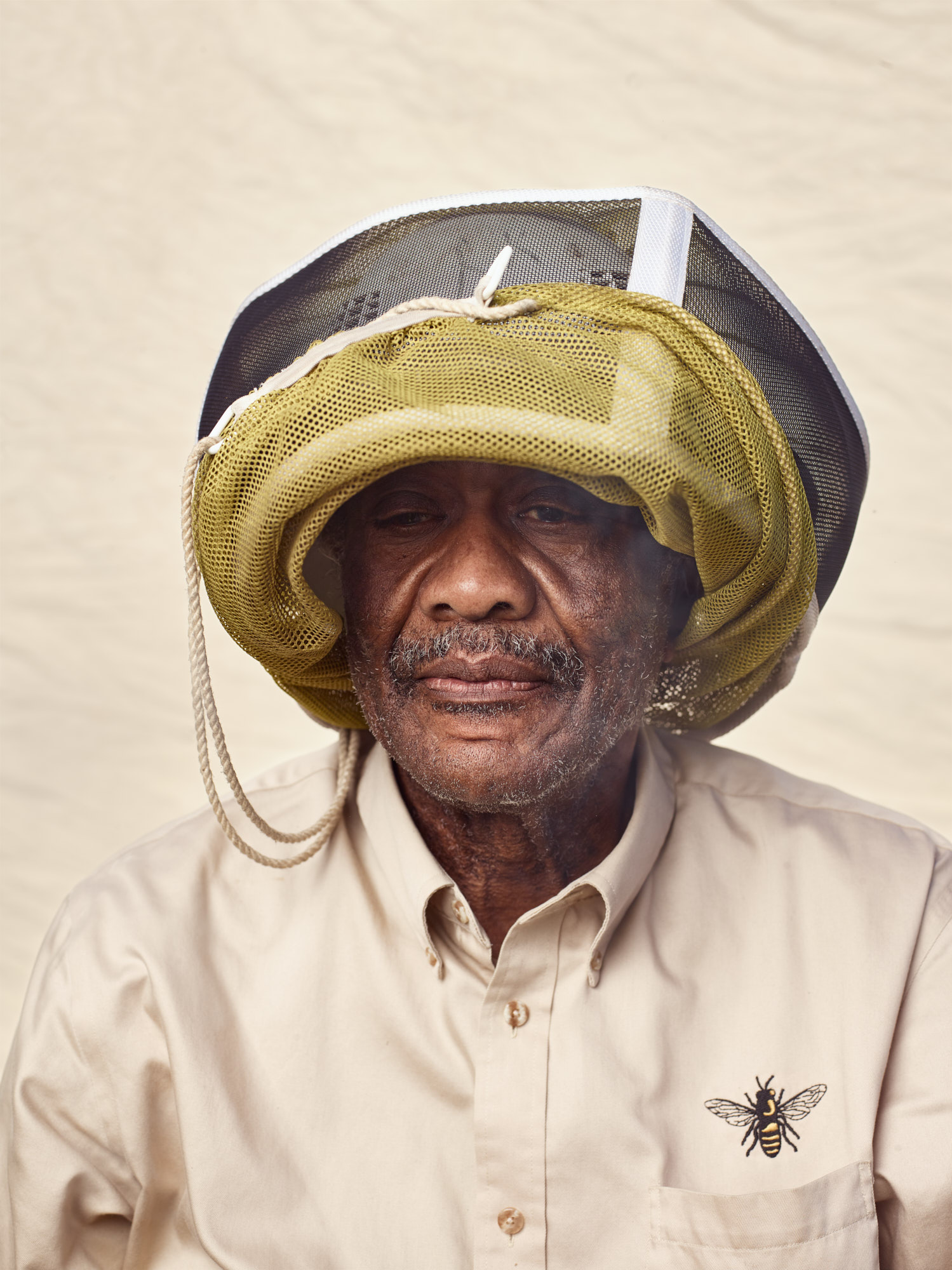 Contemplative Beekeeper | Magazine Photography